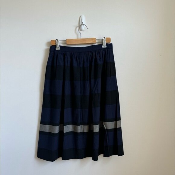 Zara Striped Midi Skirt - Picture 2 of 5